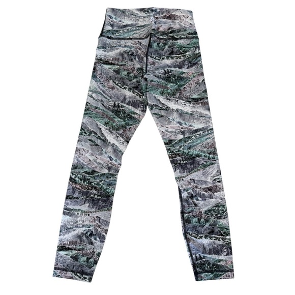Lululemon Wunder Under High-Rise Tight 25” in Springscape Multi Print Sz 4 - Picture 4 of 6